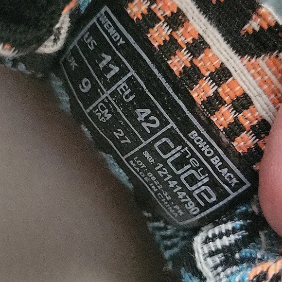 Hey Dude Wendy Boho Black Womens Shoe Sz 11 - Picture 10 of 10